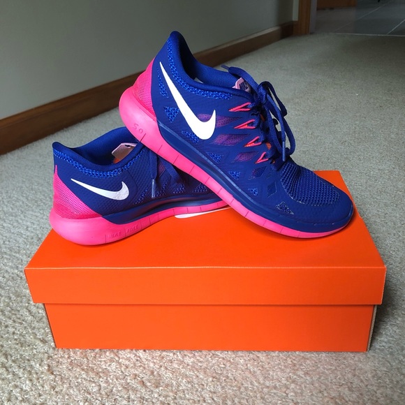 Nike Shoes - Nike • blue and pink sneakers